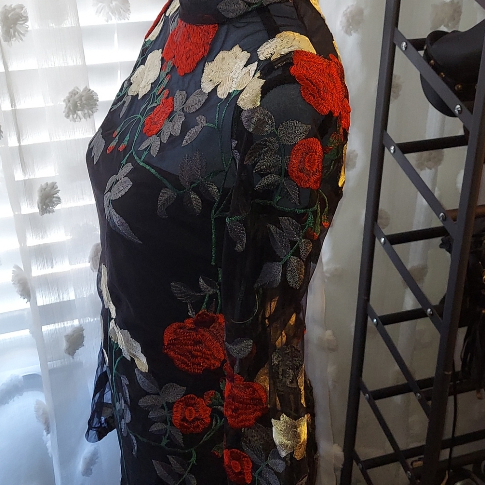 FLORAL PRINT DRESS - Picture 5 of 8